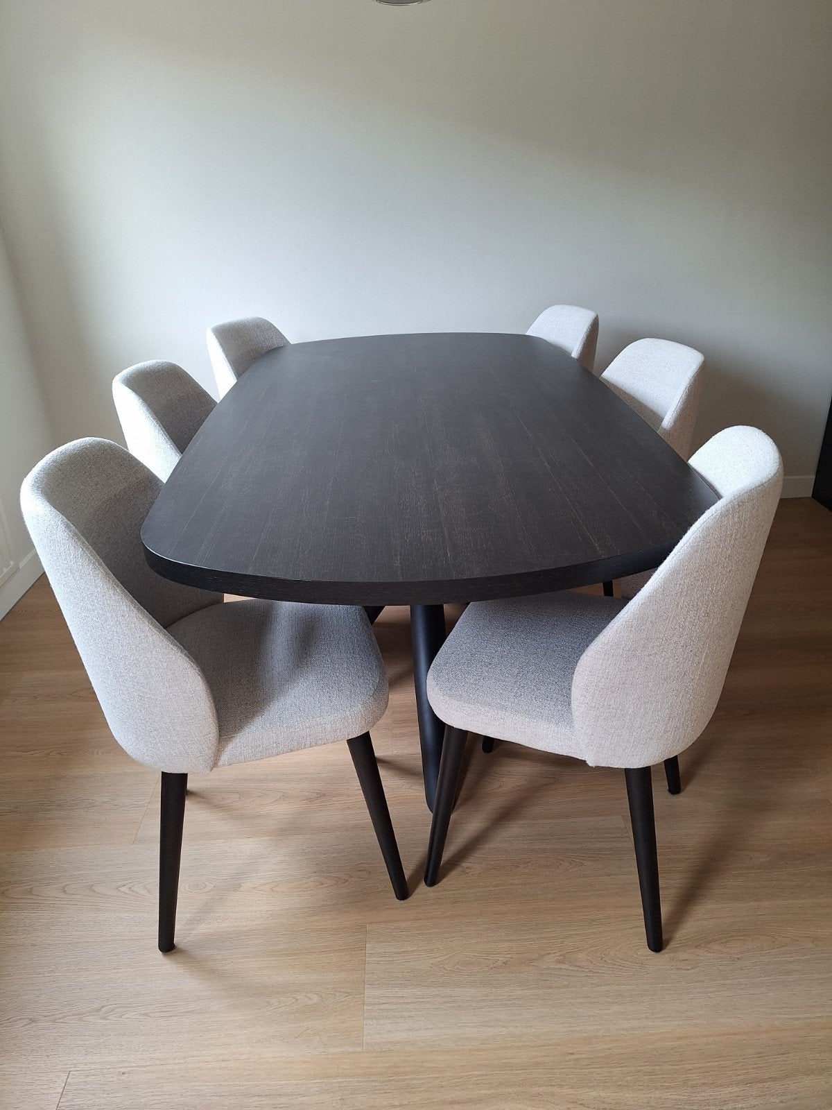 Zitmaxx Eettafel en 6 stoelen!, Huis en Inrichting, Overige materialen, 200 cm of meer, Zo goed als nieuw, Vijf personen of meer
