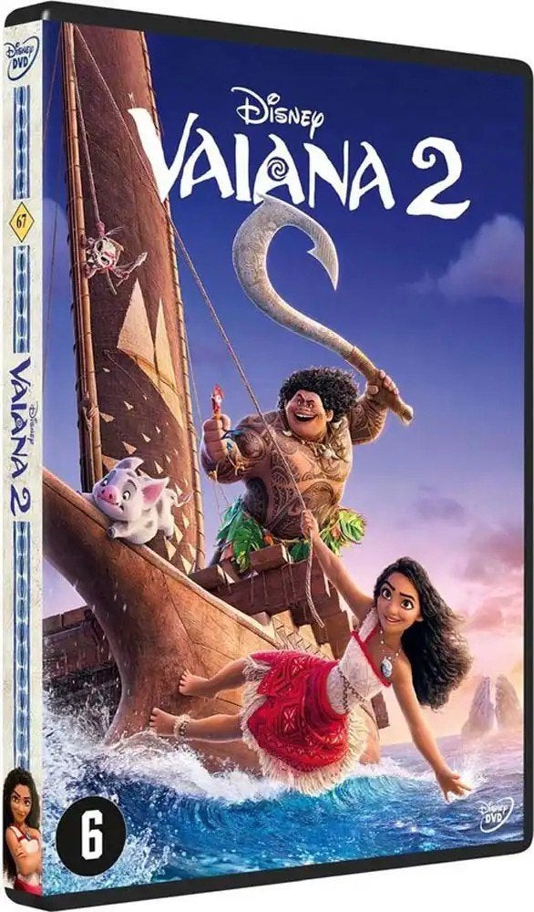 Dvd vaiana 2, Animatie, Alle leeftijden, Overige soorten, Ophalen of Verzenden