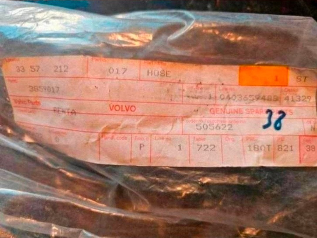 Volvo 3859017 hose, N, N, Nieuw, Ophalen of Verzenden