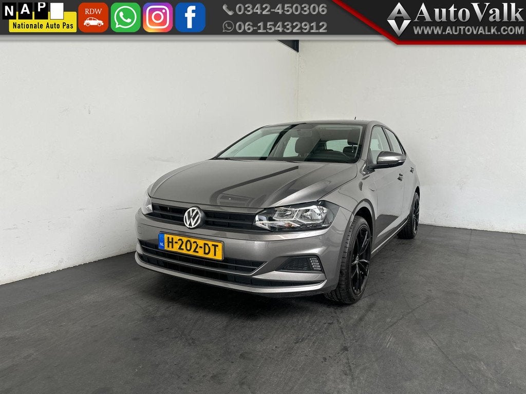 Volkswagen Polo 1.0 Comfortline Airco. Cruise. 5-Deurs., Auto's, Volkswagen, Bedrijf, Te koop, Polo, ABS, Adaptive Cruise Control