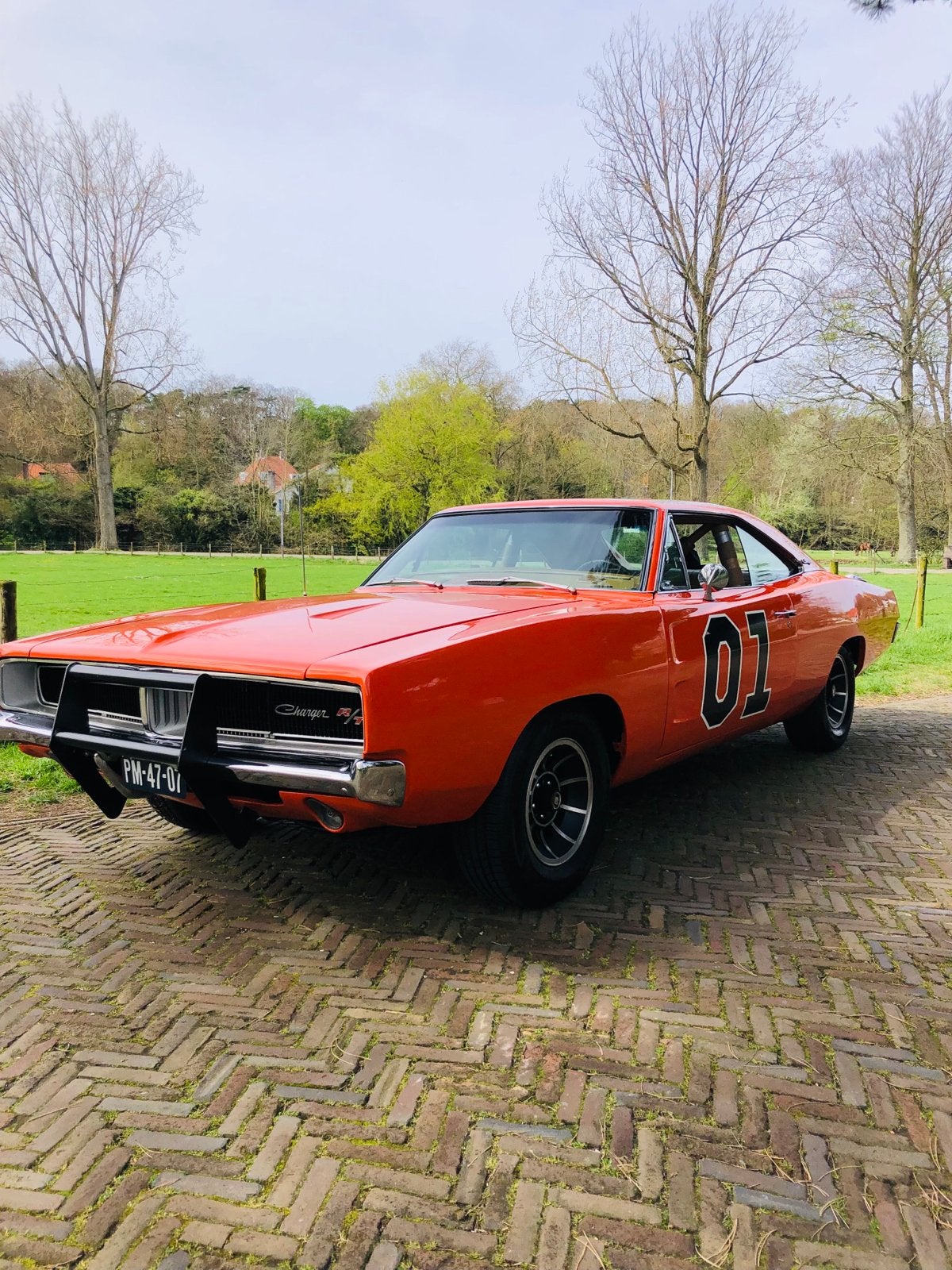 Dodge Charger 1968 “ General Lee”, Auto's, Automaat, Achterwielaandrijving, 7210 cc, Overige kleuren