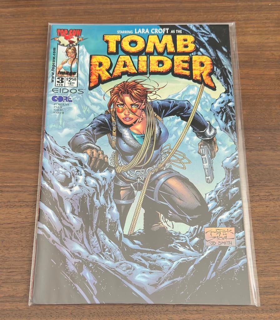 Tomb Raider #3 Top Cow 2000 cover Andy Park, Boeken, Eén comic, Verzenden, Europa