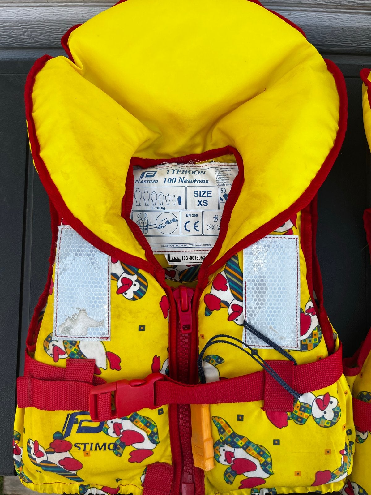 Plastimo Typhoon Reddingsvest XS 3-10 kg, Ophalen of Verzenden, Gebruikt, Overige typen