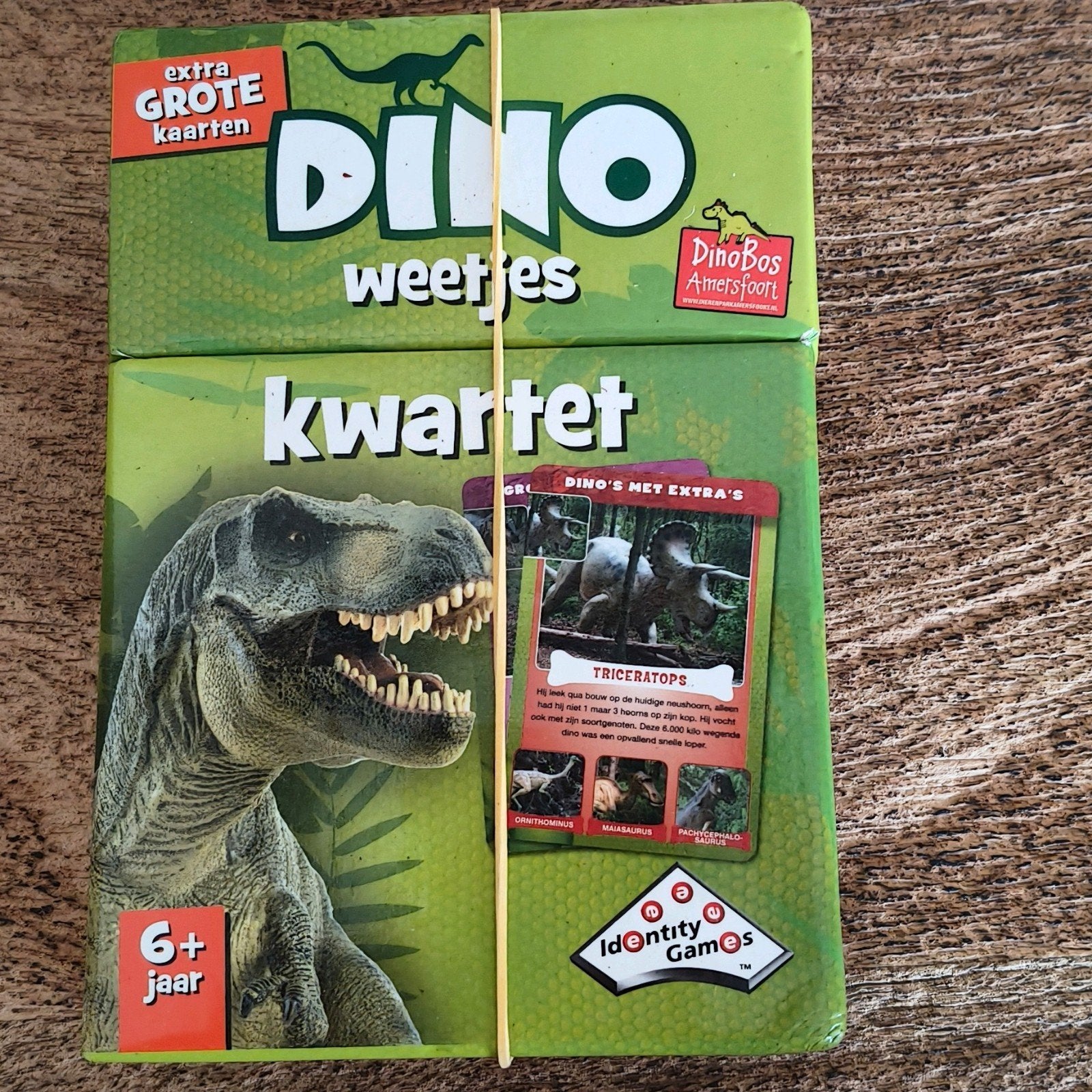 dino kwartet, Ophalen of Verzenden, Zo goed als nieuw, Kwartet(ten)