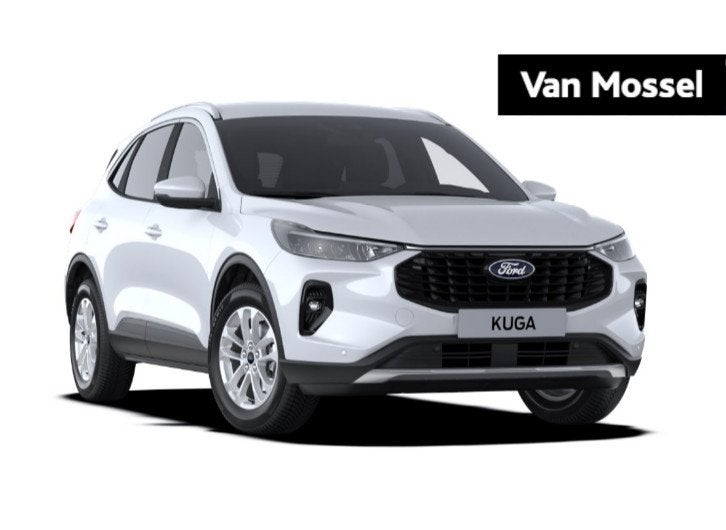 Ford Kuga 2.5 PHEV Titanium | €4000.- Korting | 0.99% Rent, Euro 6, 4 cilinders, Wit, Plug-in hybride