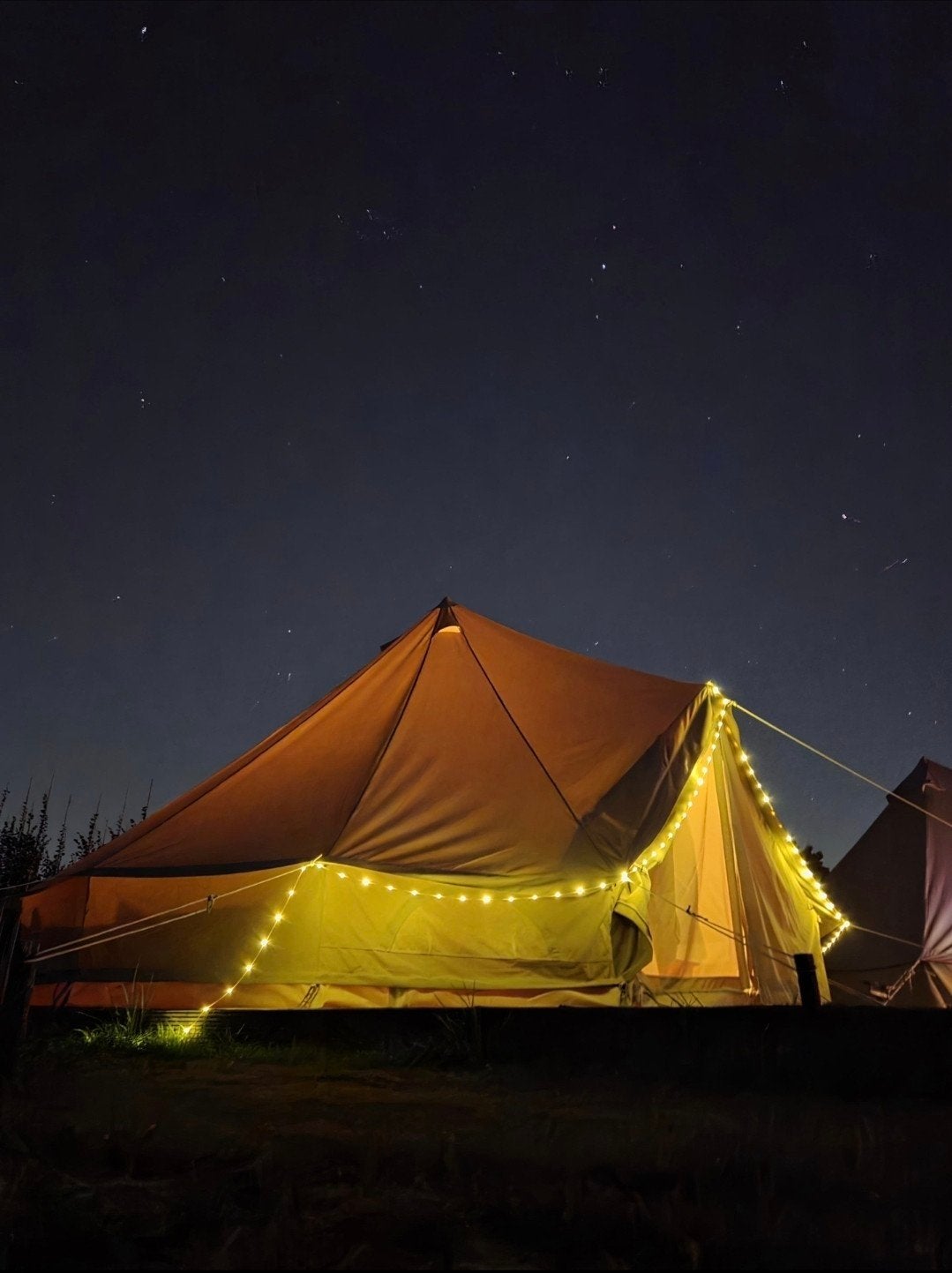 5x5  Bell Tent - Ideaal voor Glamping en Festivals, Ophalen, Zo goed als nieuw, Tot en met 6