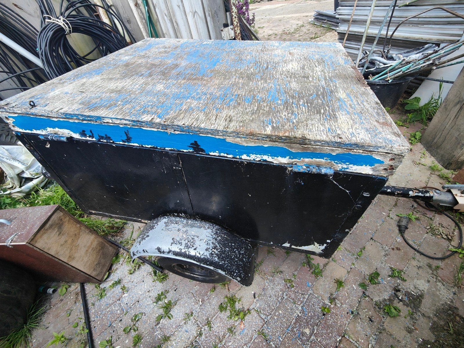Opknapper bagagewagen of voor onderdelen, Ophalen of Verzenden, Gebruikt