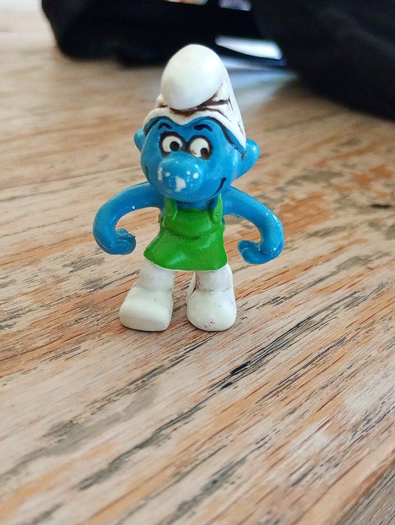 tuiniersmurf peyo, Verzamelen, Smurfen, Ophalen of Verzenden, Gebruikt, Verschillende Smurfen