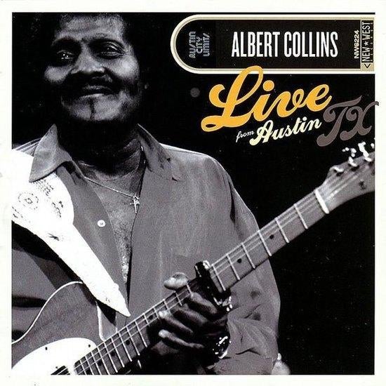 Albert Collins Dvd/Cd Live From Austin Texas., Ophalen of Verzenden, 1980 tot heden, Zo goed als nieuw, Blues