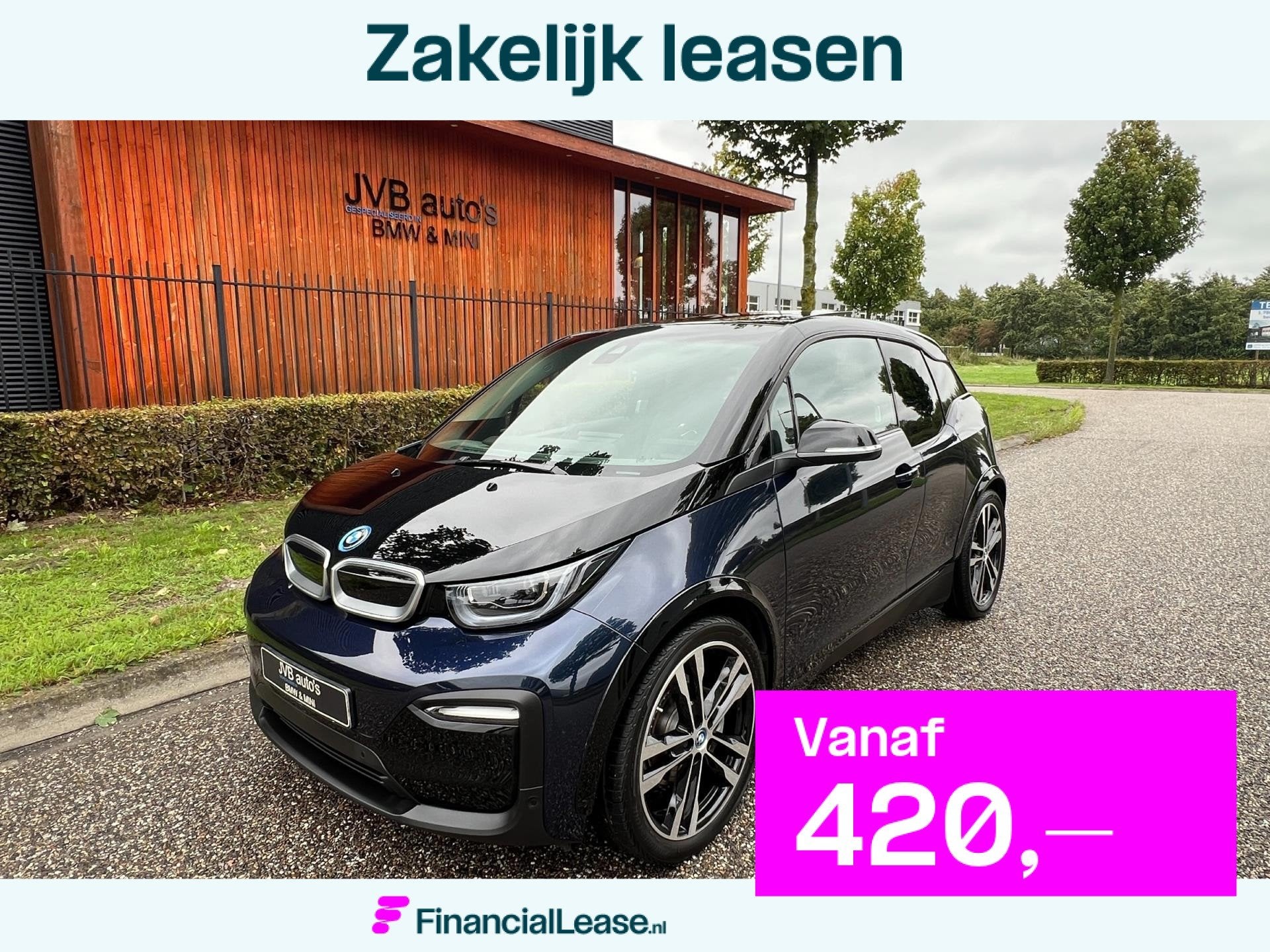 BMW I3 i3 Sport, H&K, glasdak, camera, Automaat, 12 maanden, Achterwielaandrijving, Leder en Stof