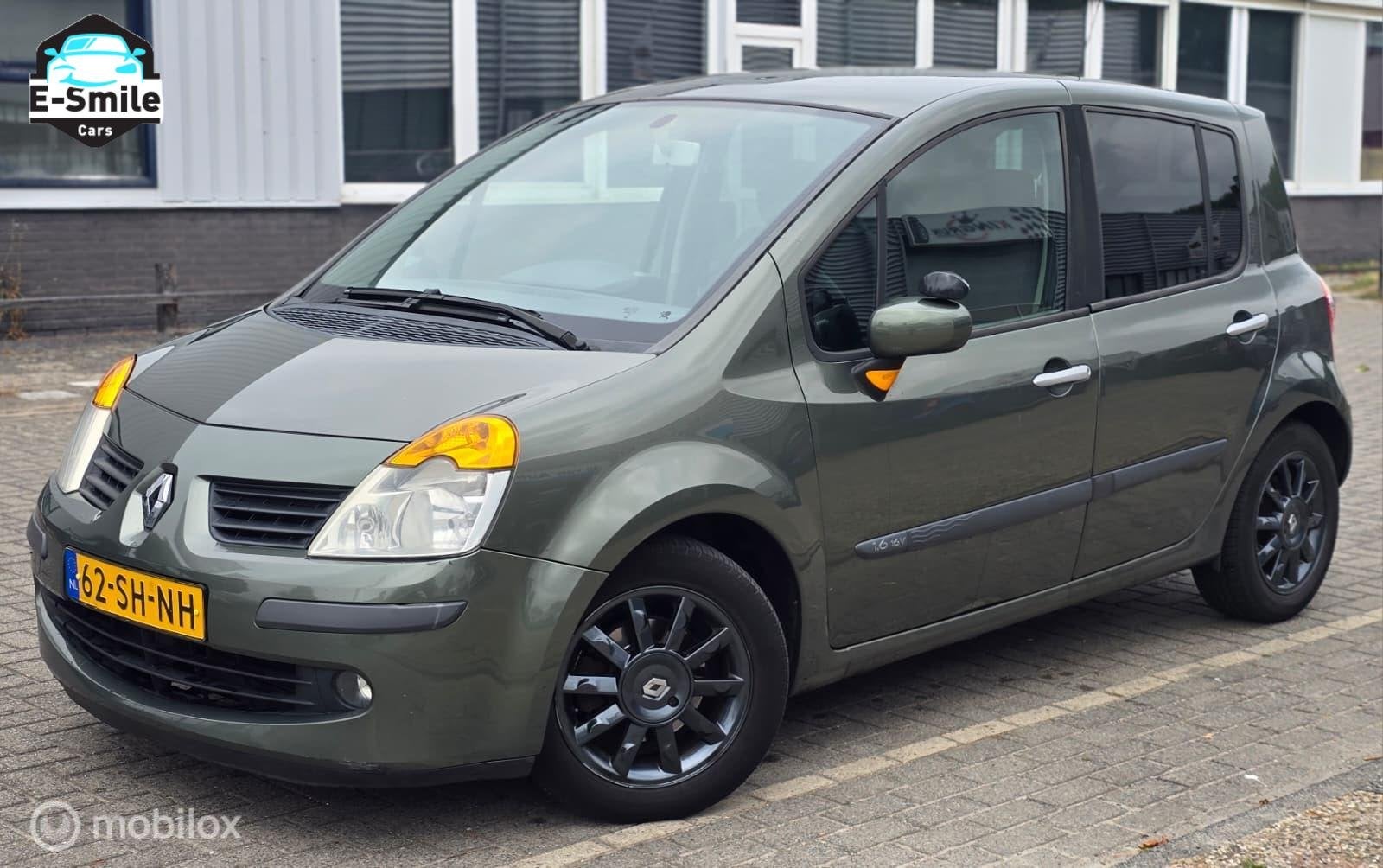 Renault Modus 1.6-16V Privilège/Airco/Automaat/PDC, Auto's, Gebruikt, 4 cilinders, Origineel Nederlands, Bedrijf