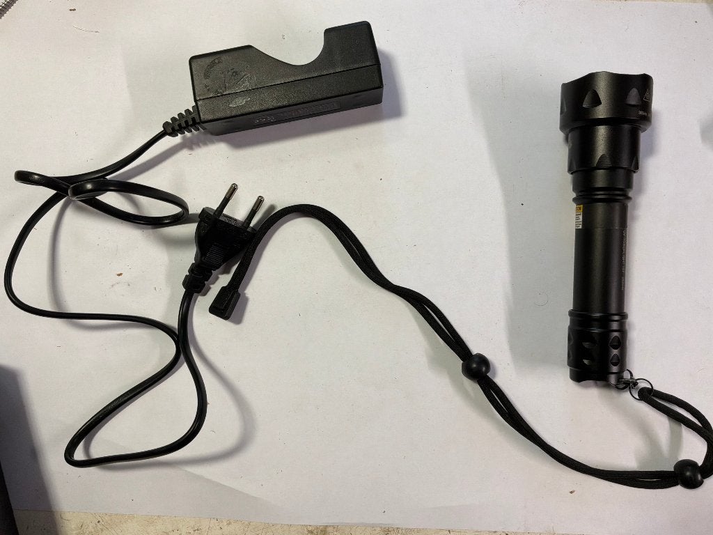 Trotec 15F UV zaklamp, Ophalen of Verzenden, Gebruikt, Batterij