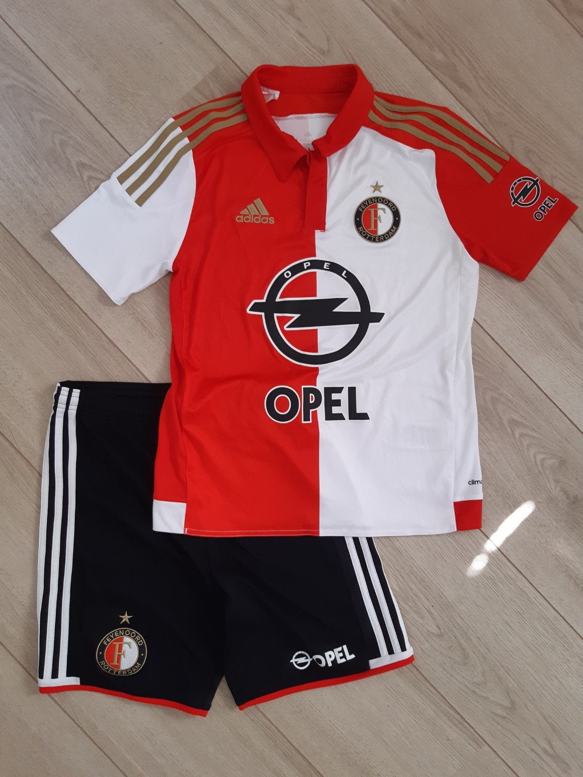 Feyenoord thuistenue 2014/2015 - Maat 164 (13-14 jaar), Kinderen en Baby's, Kinderkleding | Overige, Ophalen of Verzenden, Zo goed als nieuw