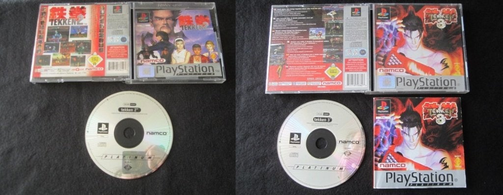 Tekken 2 of 3 PS1 Playstation 1, Spelcomputers en Games, Games | Sony PlayStation 1, Vechten, 2 spelers, Ophalen of Verzenden