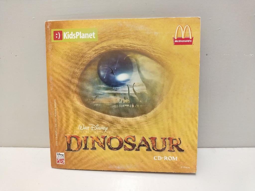 CD-Rom Dinosaur - Walt Disney - McDonalds - KidsPlanet-Promo, Verzamelen, Ophalen of Verzenden, Overige figuren, Zo goed als nieuw