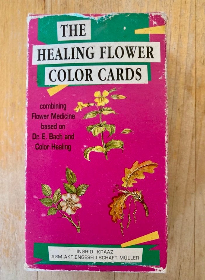 The Healing Flower Color Cards - 1989, Ophalen of Verzenden, Gebruikt