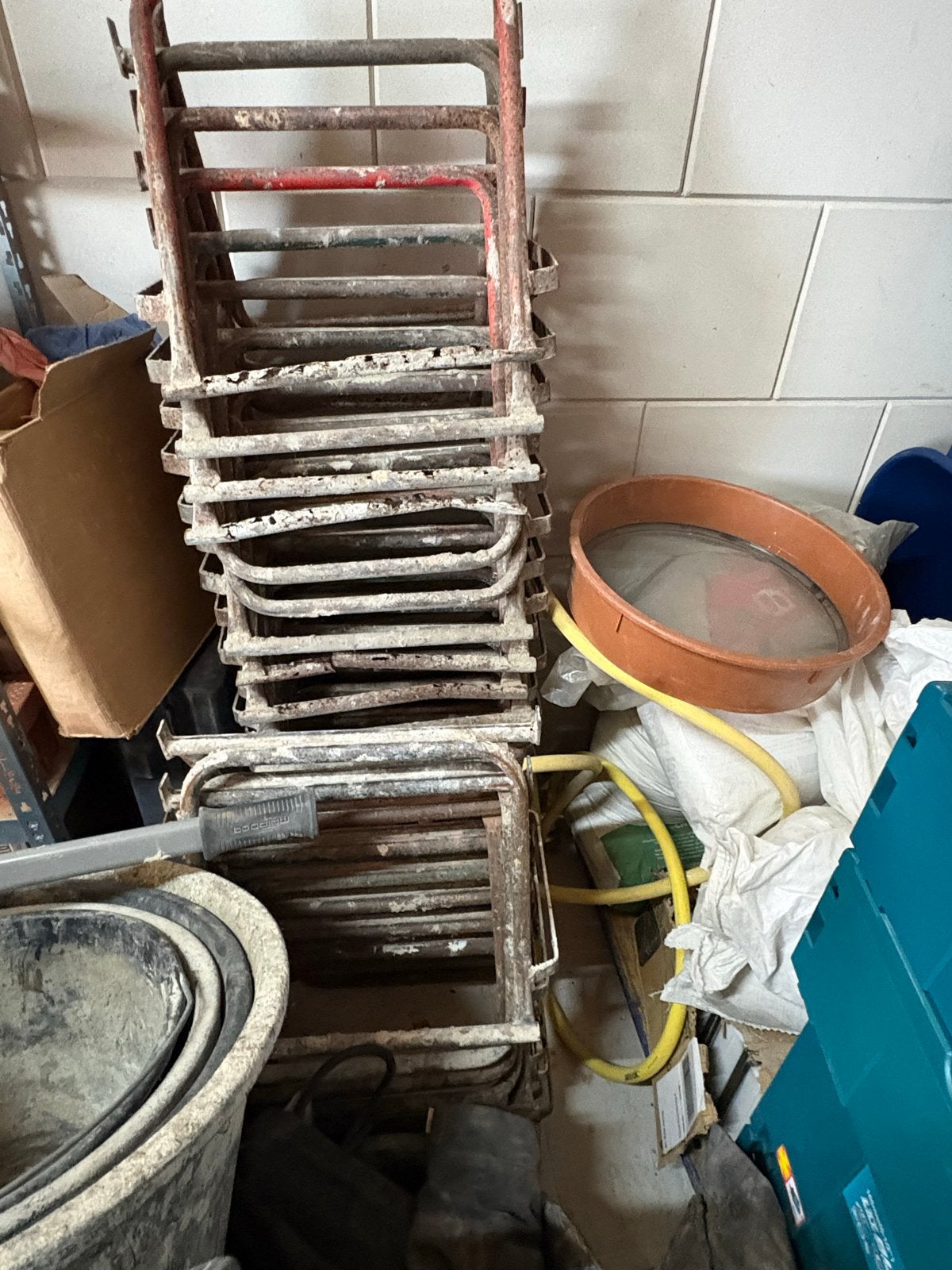 Gebruikte schragen/metselbankjes, Ophalen, Gebruikt, Overige typen, Minder dan 2 meter