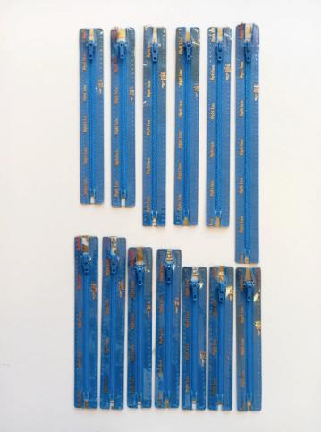 13 Optilon ritsen - niet deelbaar Kleur 235 lavendelblauw, Ophalen of Verzenden, Nieuw, Rits of Sluiting