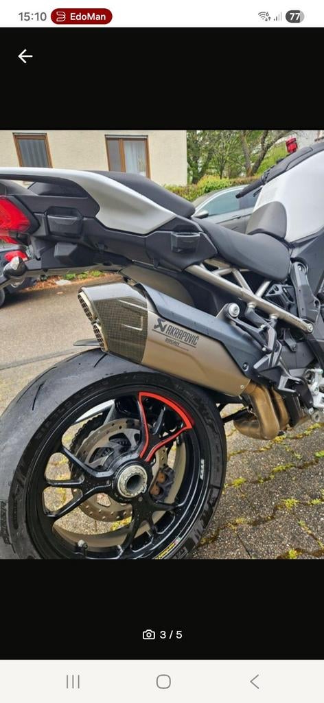 DUCATI MULTISTRADA V4 AKRAPOVIC COMPLEET UITLAAT SYSTEEM, Motoren, Ophalen of Verzenden