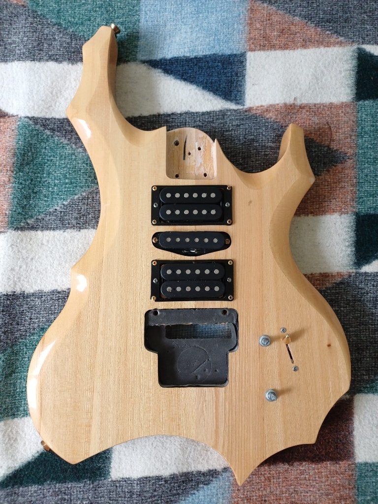 Gitaar body loaded, Ophalen of Verzenden, Gebruikt, Elektrische gitaar