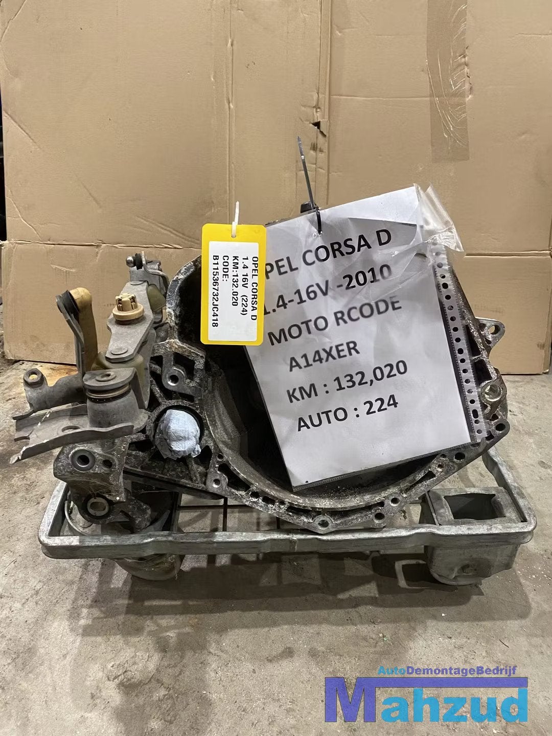 OPEL CORSA D 1.4 16V Versnellingsbak 5 BAK HANDBAK C418, Auto-onderdelen, Transmissie en Toebehoren, Gebruikt, Opel Automobile GmbH
