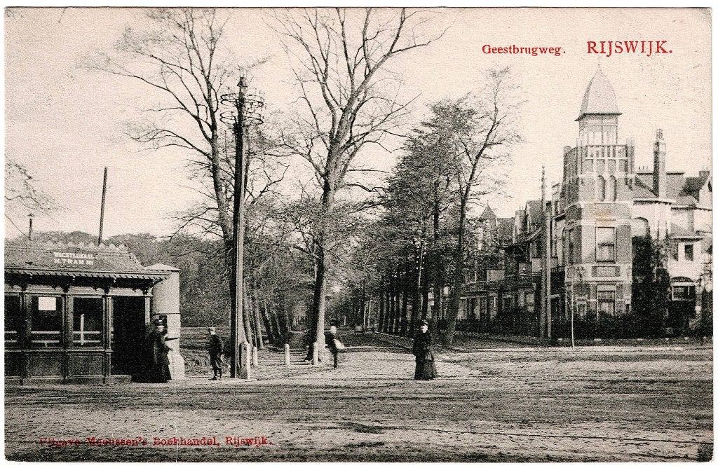 Rijswijk zh 29,Geestbrugweg,ongelopen 1925 ca.richtprijs5,50, Verzenden, 1920 tot 1940, Ongelopen, Zuid-Holland
