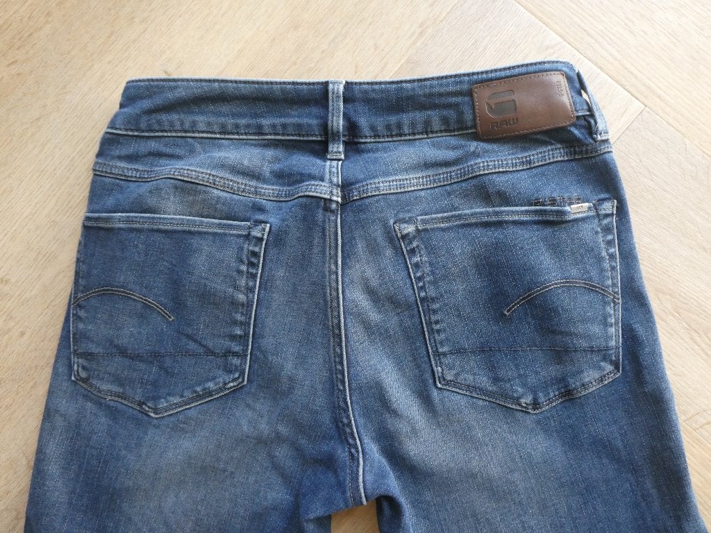 Mooie Gstar 3301 Mid Skinny RP Ankle spijkerbroek maat 26-30, Blauw, Nieuw, Ophalen of Verzenden, W27 (confectie 34) of kleiner