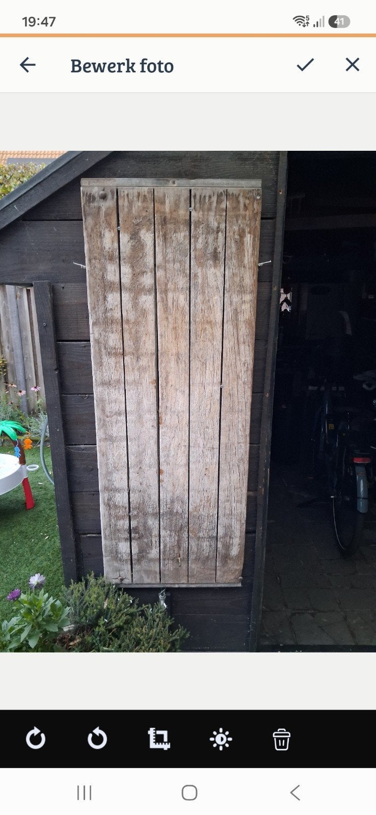 Steenschot 150x57 cm, Ophalen of Verzenden, Gebruikt, Minder dan 180 cm, Planken