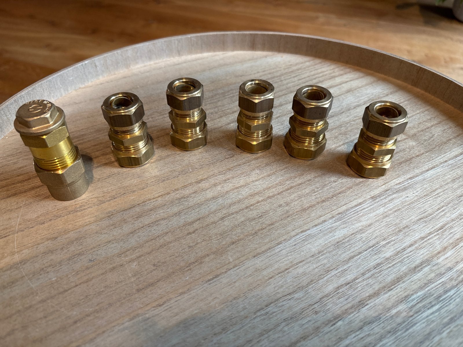 Bonfix knelkoppeling 18 x 15 (5 stuks) en eindkoppeling 18, Ophalen of Verzenden