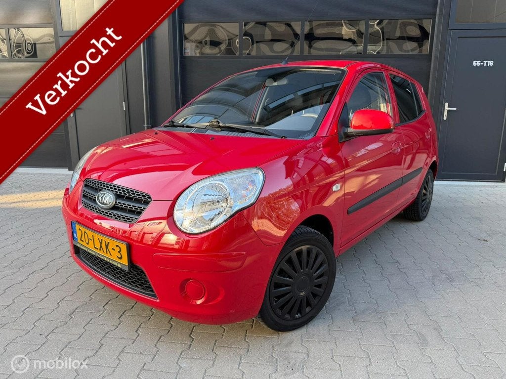 Kia Picanto 1.0 X Nw APK Carplay 2e Eig Weinig KM Inruilkoop, Auto's, Stof, Zwart, 4 cilinders, Origineel Nederlands