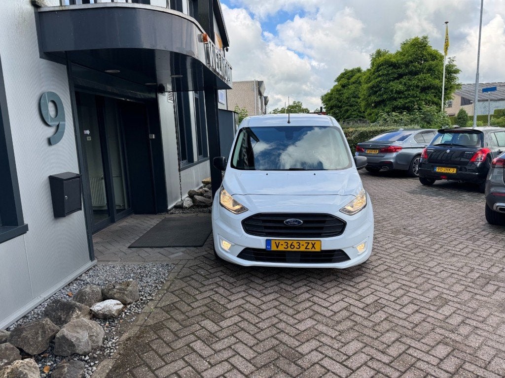 Ford Transit Connect 1.5 TDCi Airco, verwarmde voorruit, 3-p, Gebruikt, 4 cilinders, Wit, Origineel Nederlands