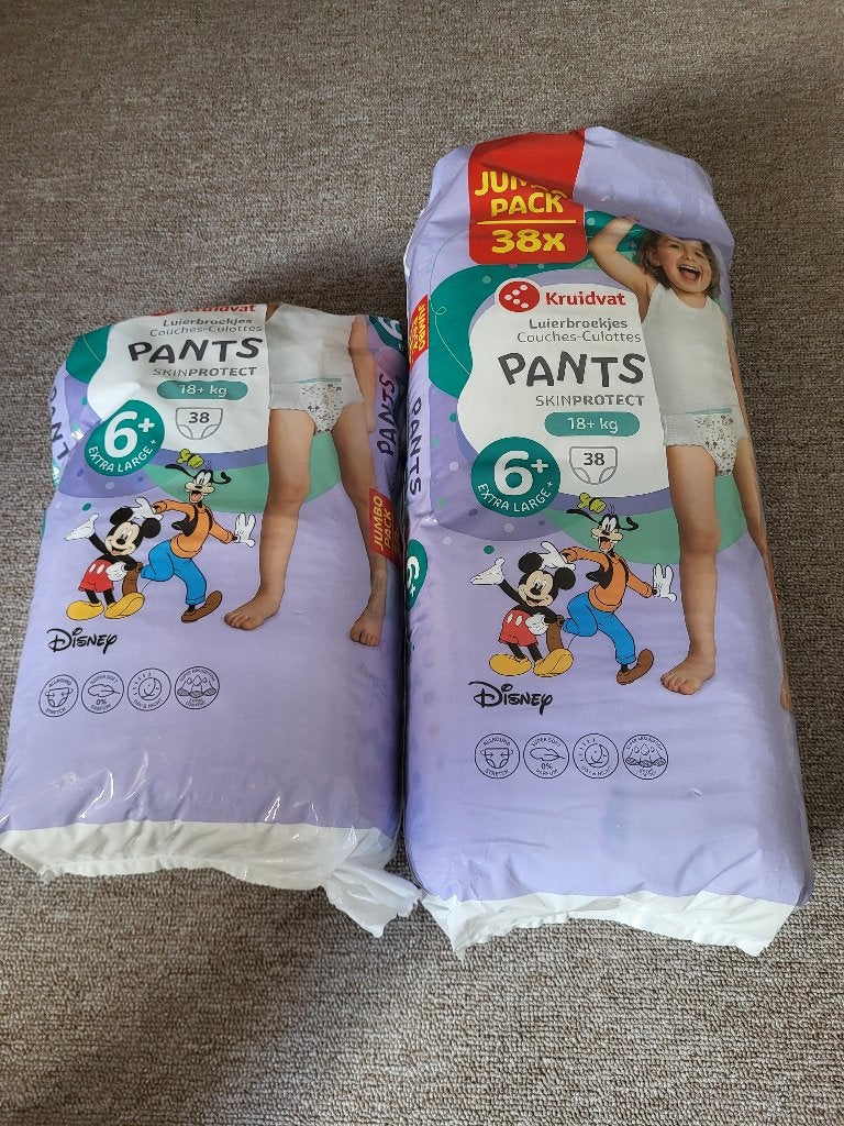 Luierbroekjes Kruidvat maat 6+, Ophalen, Nieuw