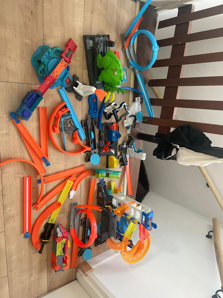 Weinig mee gespeeld hot wheels action wevelende looping, Kinderen en Baby's, Speelgoed | Racebanen, Ophalen of Verzenden, Gebruikt