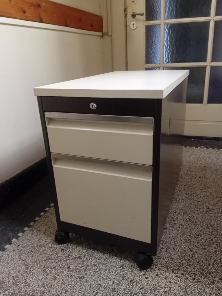Archiefkastje op wielen, Huis en Inrichting, Minder dan 50 cm, Gebruikt, 75 cm of meer, Minder dan 100 cm