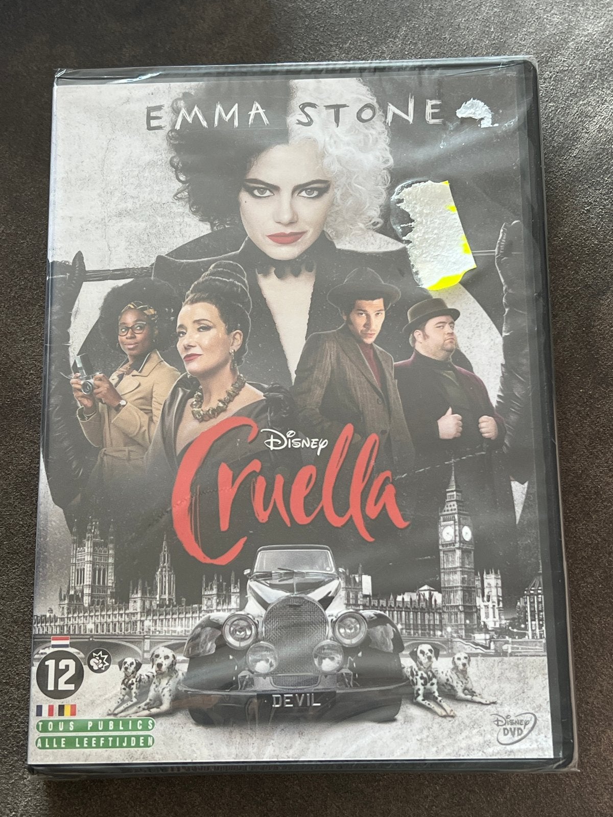 Cruella (DVD) - Nieuw in folie, Cd's en Dvd's, Engels, Nederlands, Ophalen of Verzenden, Nieuw in verpakking