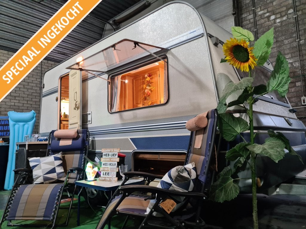 FENDT DIAMANT 410 / MOVER / VOORTENT, Caravans en Kamperen, Caravans, 750 - 1000 kg, Ringverwarming, Dwarsbed, Bedrijf