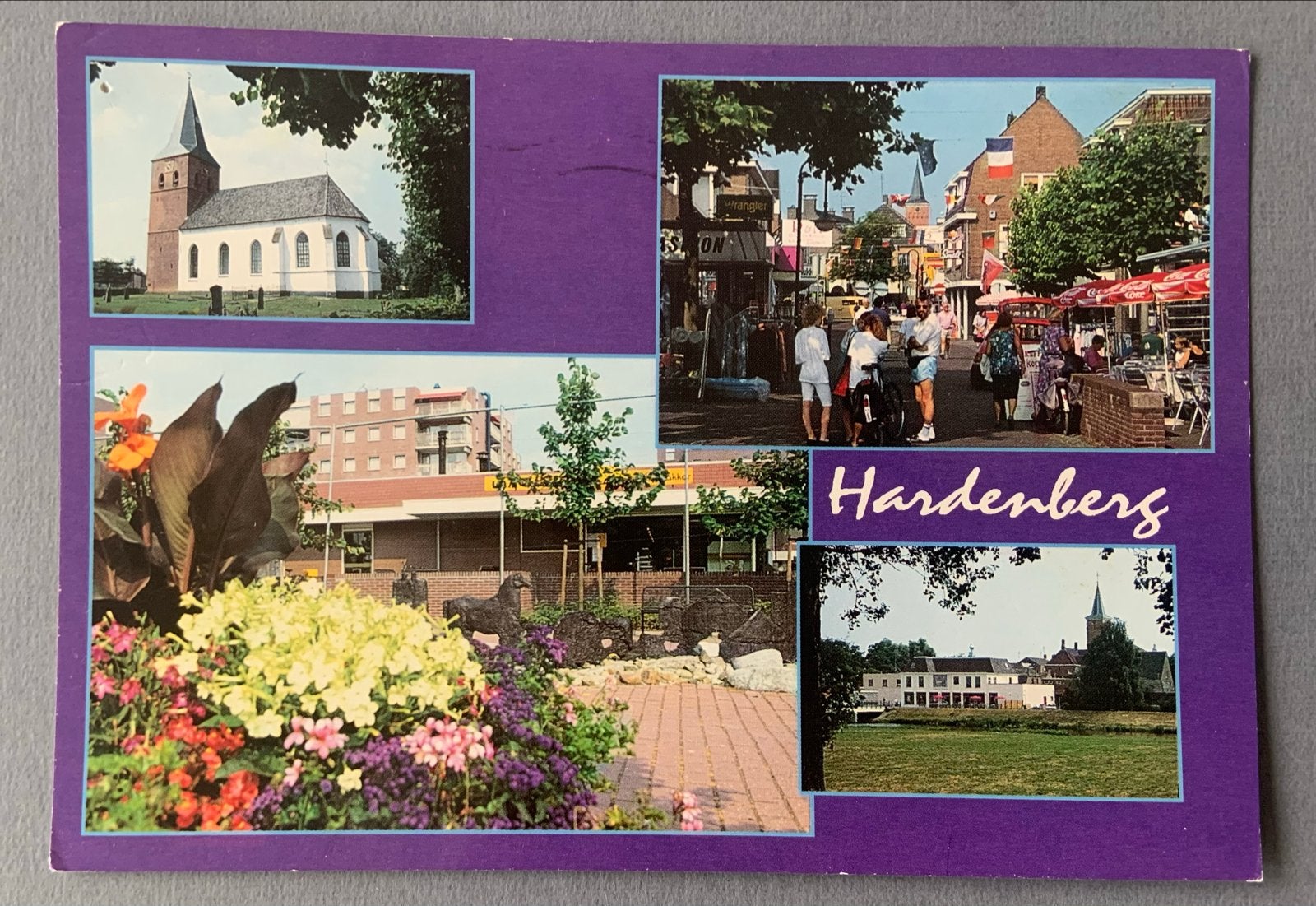 Hardenberg - Gelopen, Verzenden, 1980 tot heden, Gelopen, Friesland