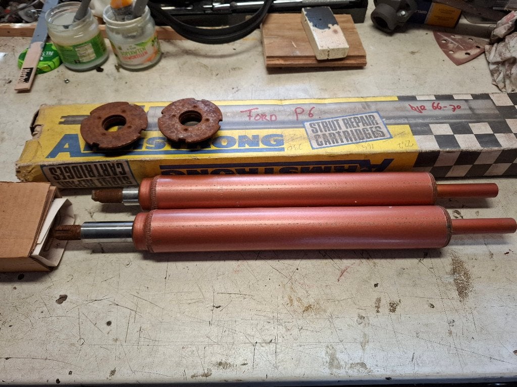 Ford taunus P6 voorschokbrekers, Ophalen of Verzenden, Nieuw, Ford