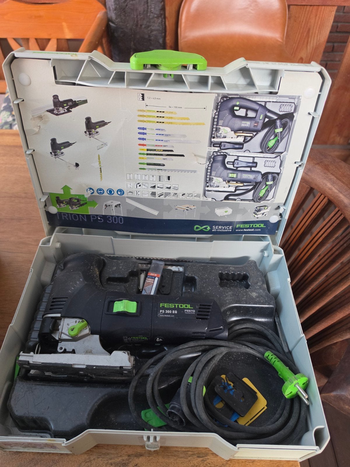 Festool Decoupeerzaag PS 300 EQ in koffer, Ophalen, Gebruikt, Decoupeerzaag, Festool