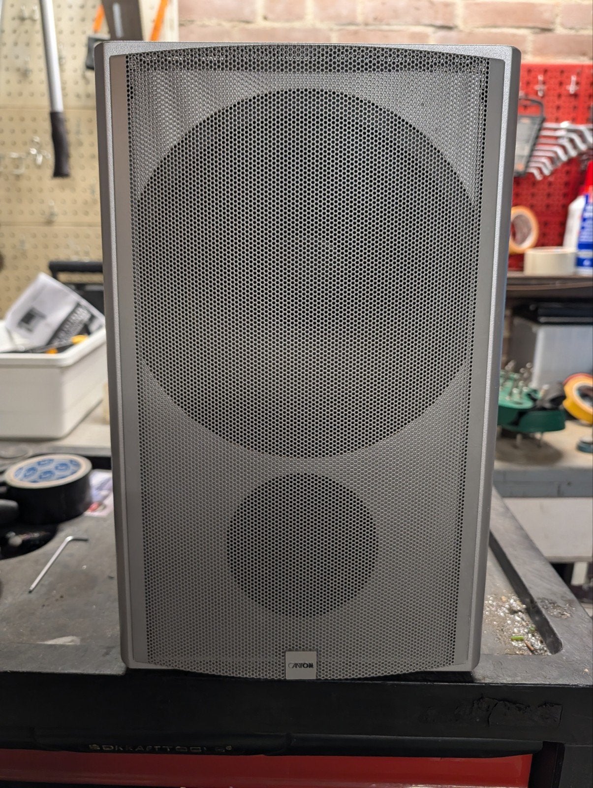 Canton AS 22 SC Powered Subwoofer - Krachtige Bass, Overige merken, Gebruikt, Subwoofer, Ophalen of Verzenden