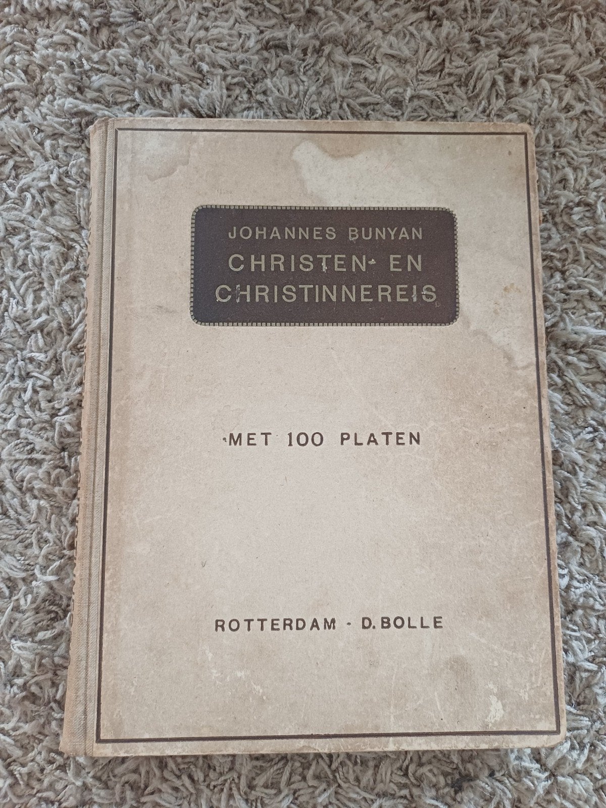 De Christen- en Christinnereis - Johannes Bunyan, Antiek en Kunst, Ophalen, Johannes Bunyan