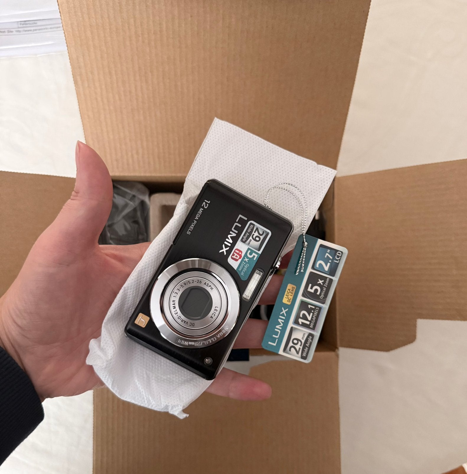 Panasonic Lumix FS15 | Digitale Camera | NIEUW | incl. hoes, Panasonic, 12 megapixels, Nieuw, Ophalen of Verzenden