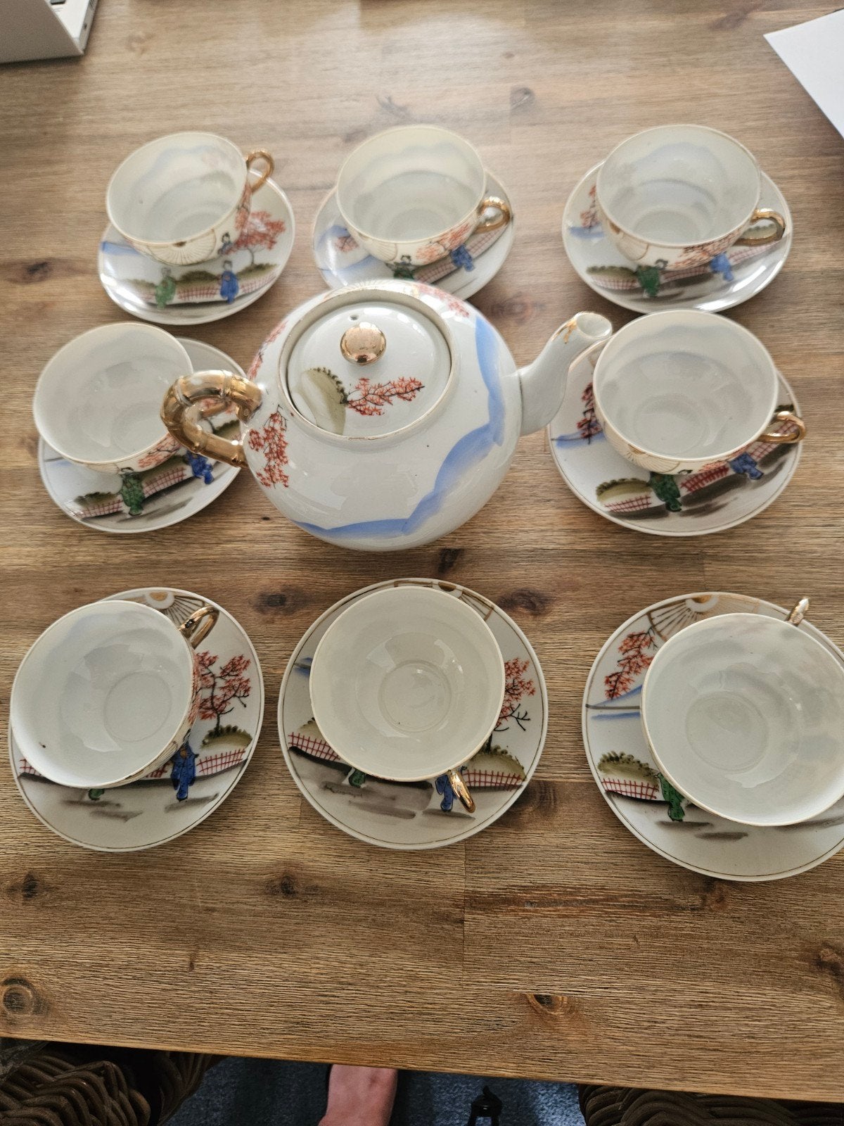 Thee servies in zeer goede staat, Ophalen of Verzenden