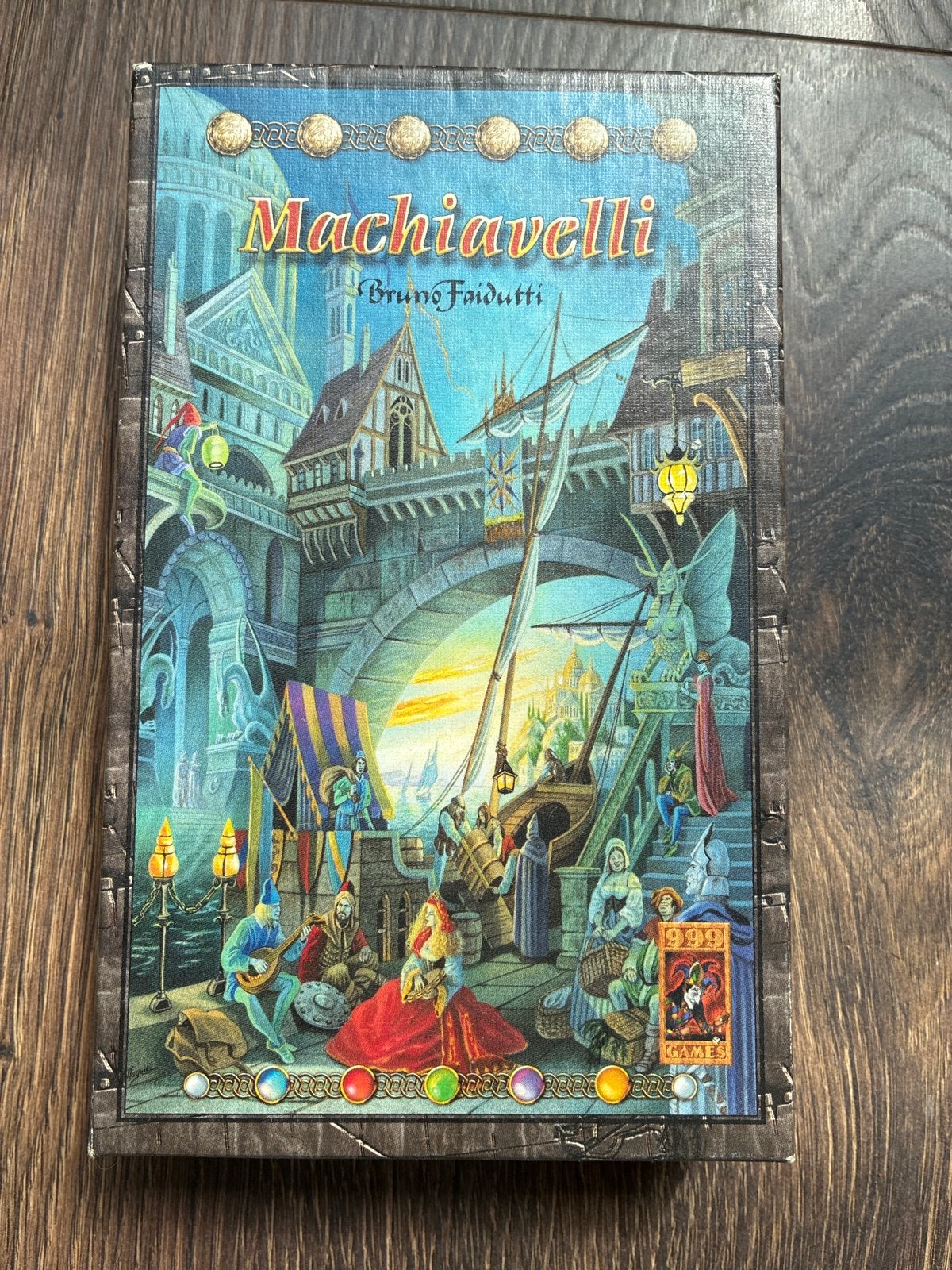 Machiavelli Bordspel - Strategisch Kaartspel, Vijf spelers of meer, Ophalen of Verzenden, Gebruikt