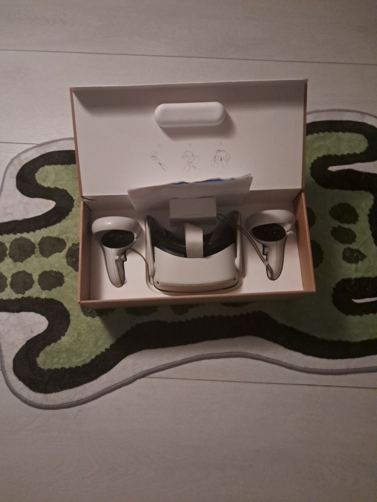 Oculus Quest 2 VR-bril met controllers 64 GB, Spelcomputers en Games, Ophalen, Gebruikt, VR-bril, Overige platformen