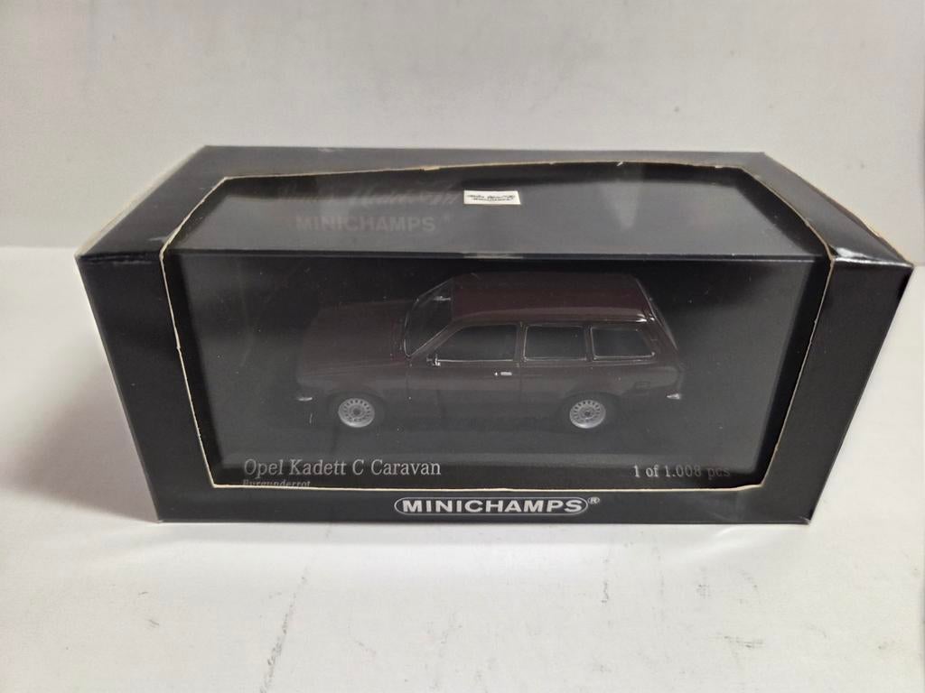 Minichamps Opel Kadett C Caravan 1:43, Hobby en Vrije tijd, Modelauto's | 1:43, Auto, ., Ophalen of Verzenden, Zo goed als nieuw