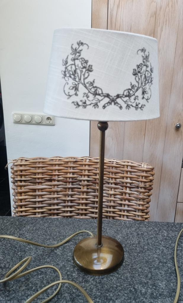 Lampje  42 cm hoog, Ophalen of Verzenden, Zo goed als nieuw, Overige materialen