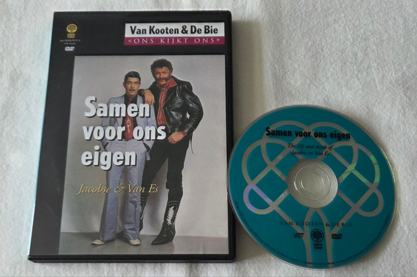Van Kooten & De Bie Samen Voor Ons Eigen Dvd Cabaret, Alle leeftijden, Ophalen of Verzenden, Zo goed als nieuw, Stand-up of Theatershow