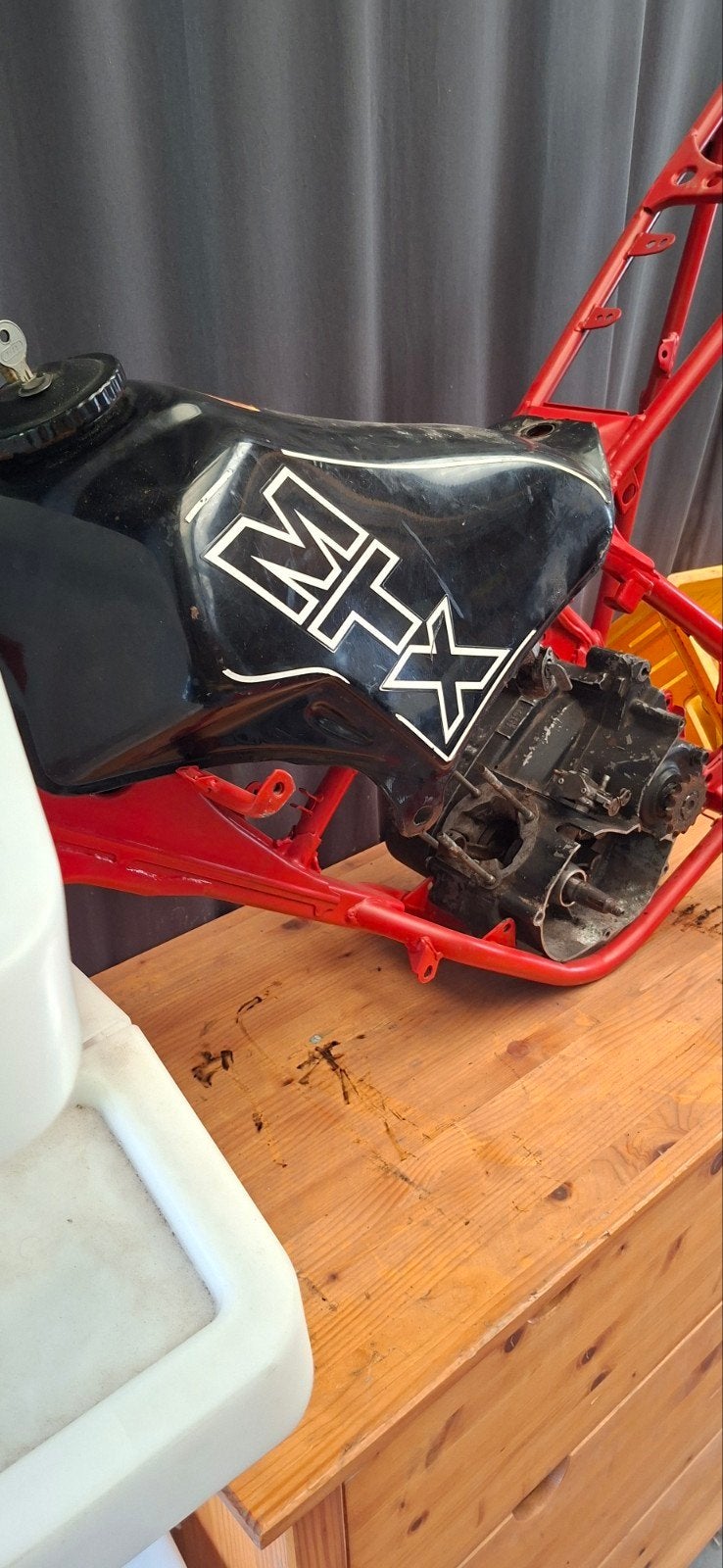 Honda mtx automaat project, Fietsen en Brommers, Brommers | Honda, Ophalen
