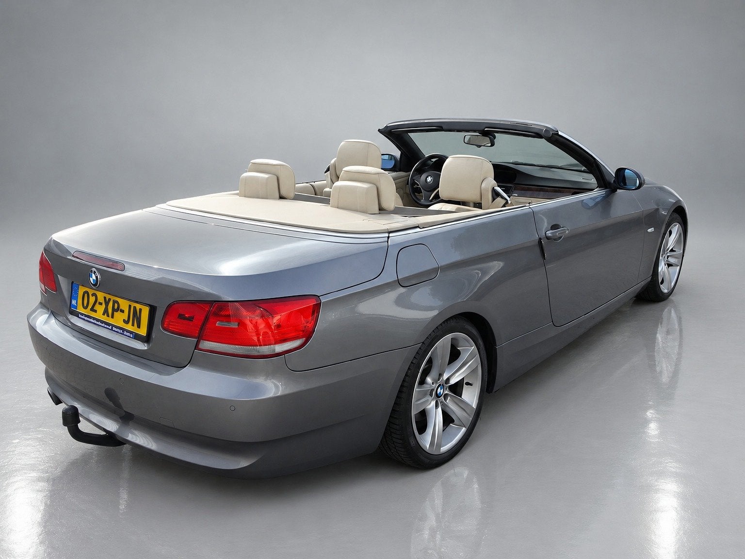 BMW 3-serie Cabrio 320i High Executive Keurige Cabriolet WIN, Automaat, Dealer onderhouden, Beige, 4 cilinders